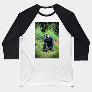 Standing Gorilla Baseball T-Shirt